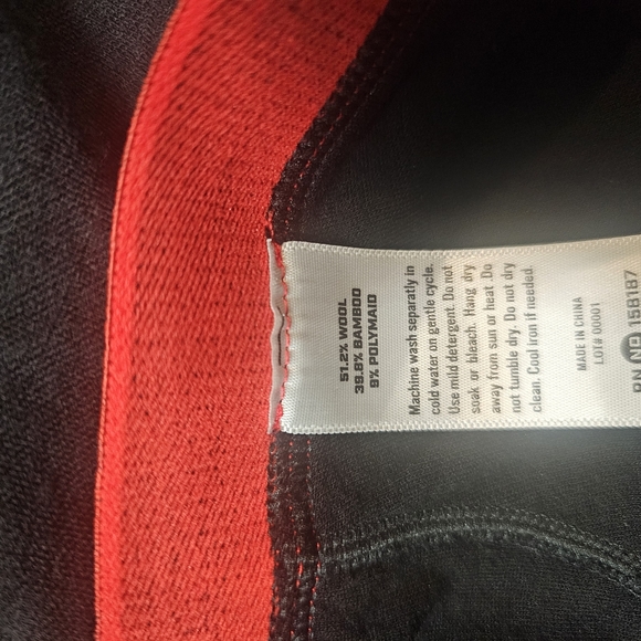 Smith & Rogue Skoltec Bottom Baselayer Black/Red Mens Size 2XL - Picture 6 of 6